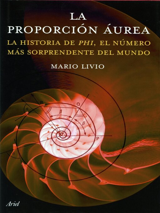 Title details for La proporción áurea by Mario Livio - Available